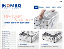Tablet Screenshot of inomed.ch