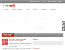 Tablet Screenshot of br.inomed.com